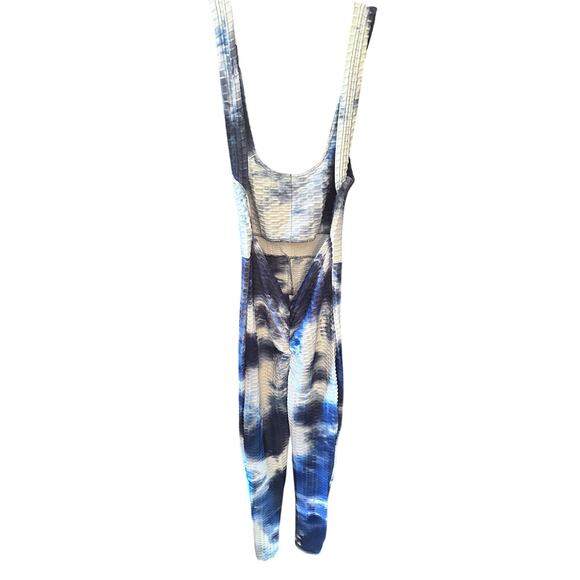NWT HALARA TIE DYE JUMPSUIT W/LOW BACK; SIZE MED - Picture 2 of 3